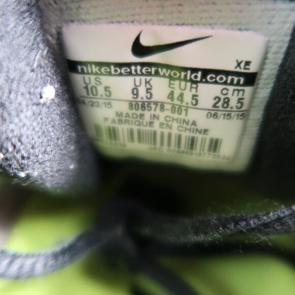 Nike Shoes Mens 10.5 Running Sneaker Zoom Structure 19 H2O Repel Trainer Black - Picture 15 of 15